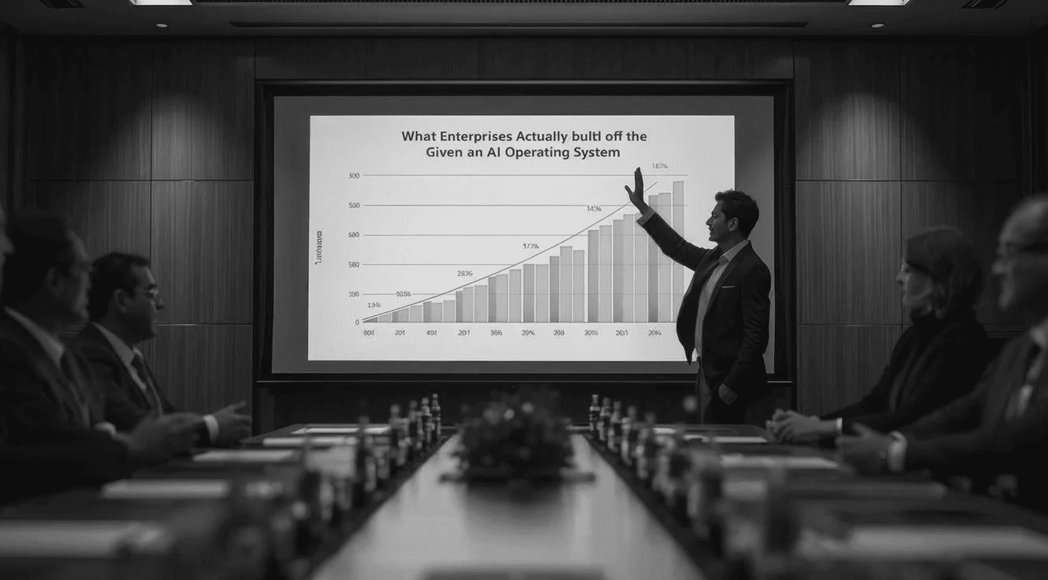 What enterprises actually build when given an AI operating system