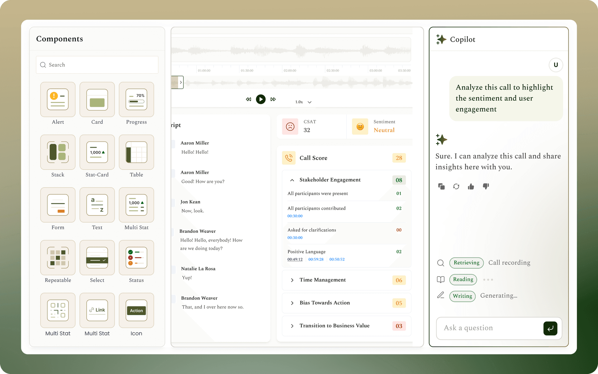 Drag & Drop Application Builder