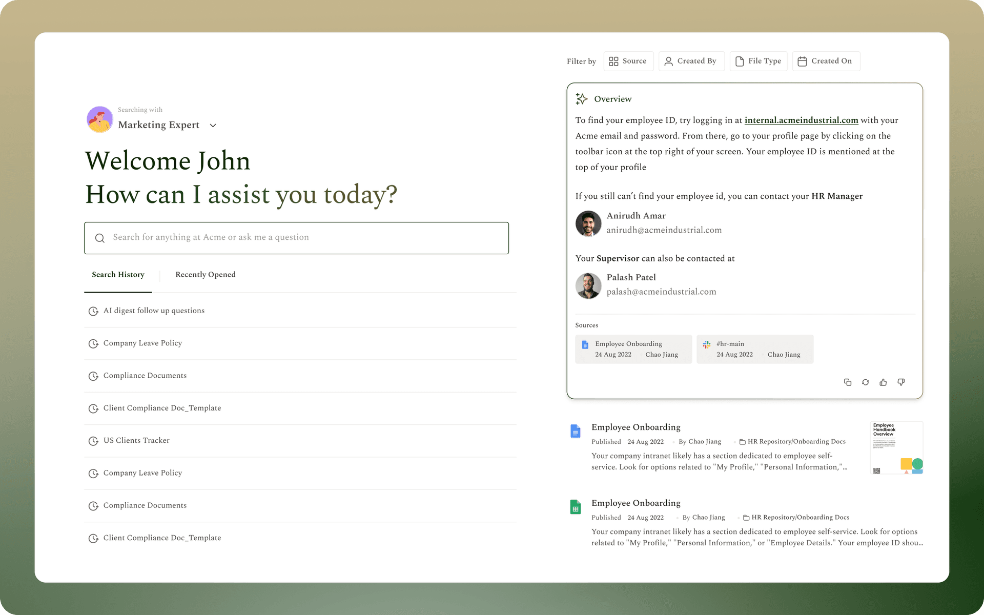 AI-Powered Enterprise Search