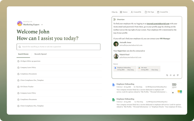 AI-Powered Enterprise Search