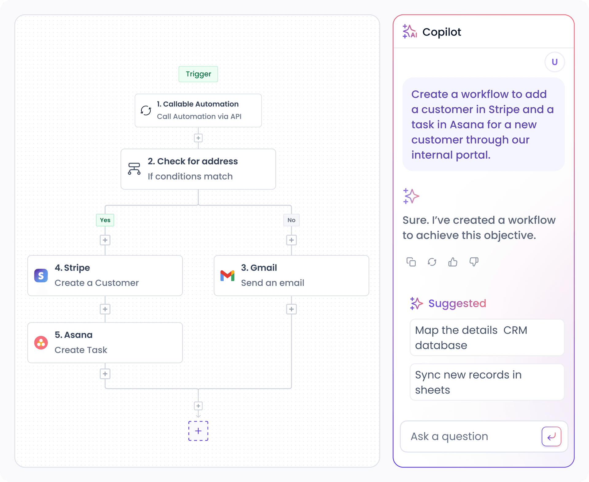 Build automations with Gen AI