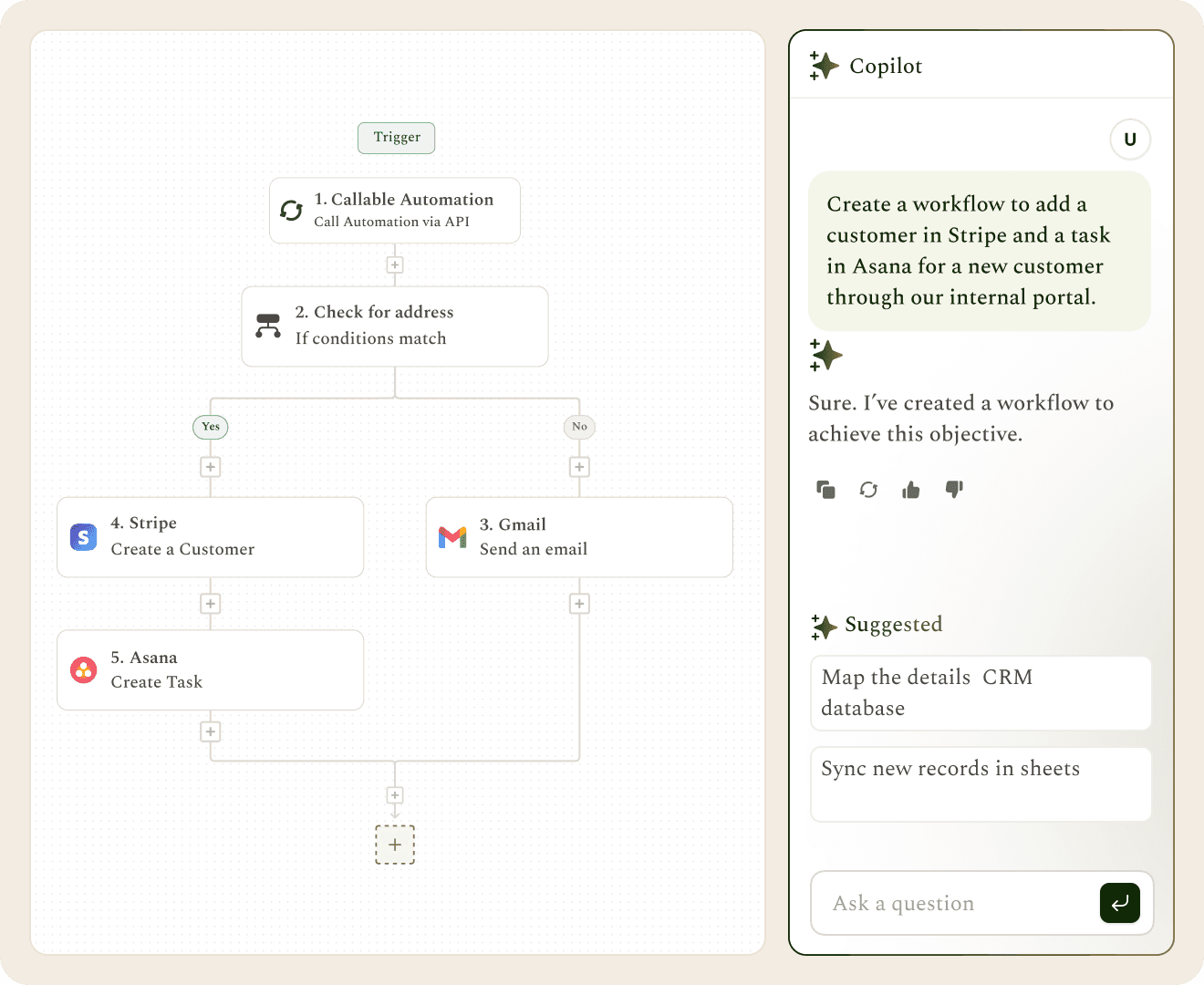 Build automations with Gen AI
