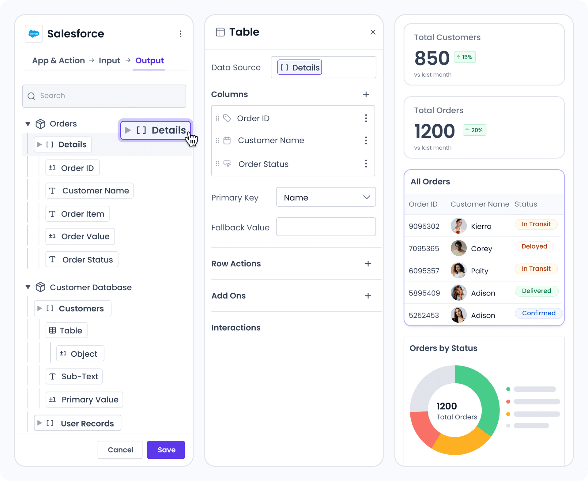 Connect data sources instantly