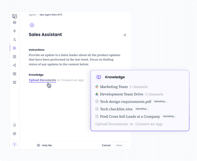 Unstructured Knowledge