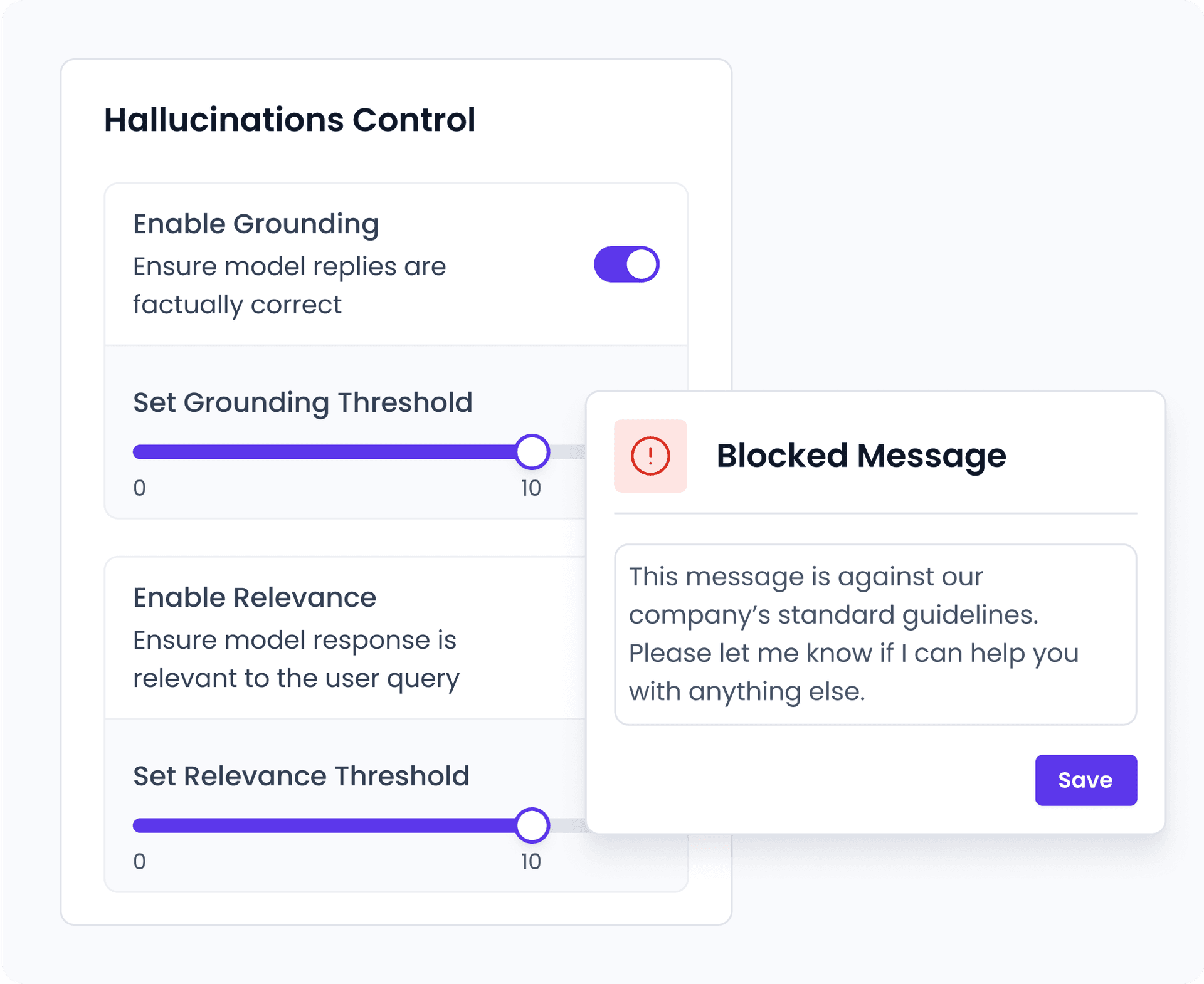 Hallucination Control