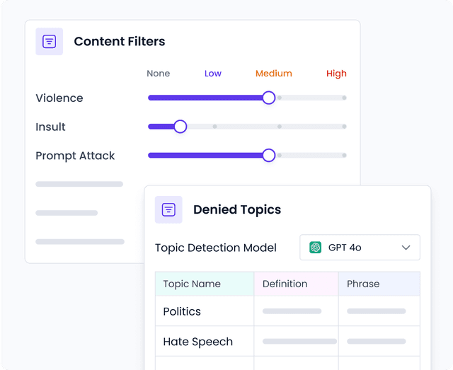 Content & Topic Filters