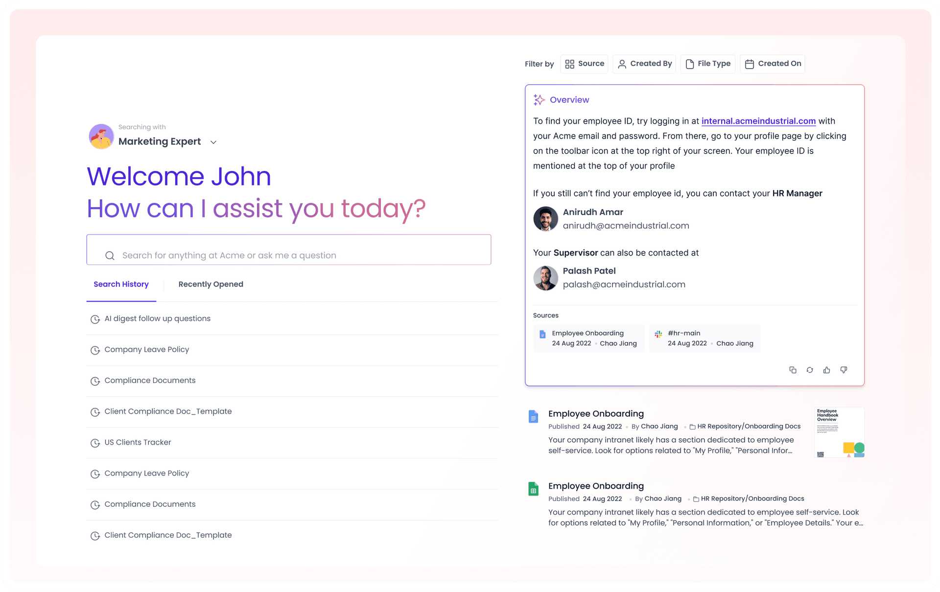 AI-Powered Enterprise Search