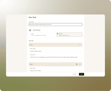 Planning Agent Ui Example UnifyApps Agentic AI