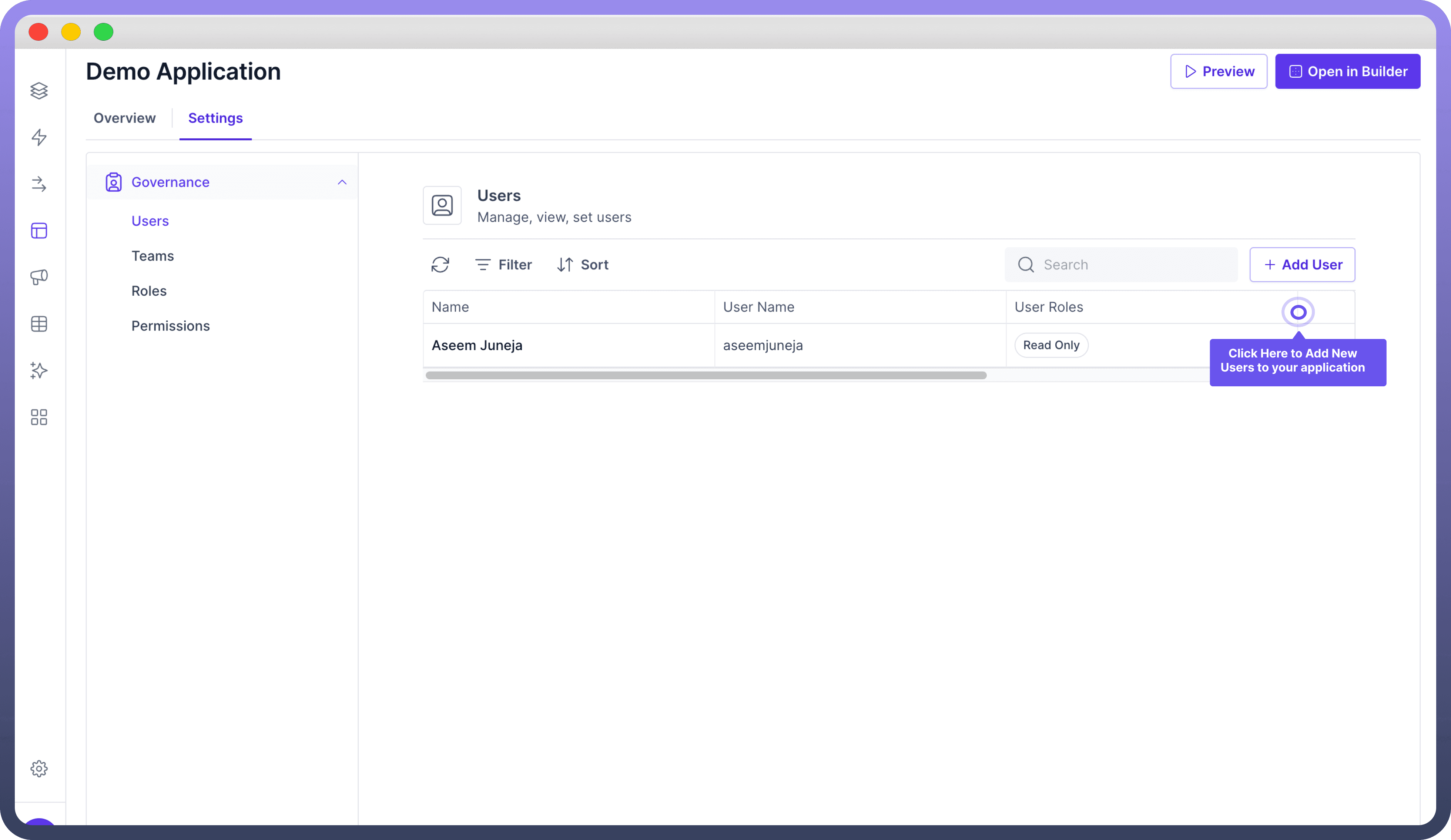 User Management - UnifyApps
